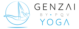 logo genzai yoga by pqv